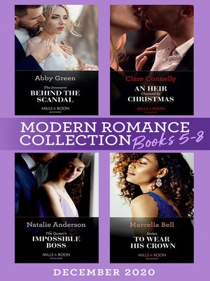 cover image of Modern Romance December 2020 Books 5-8